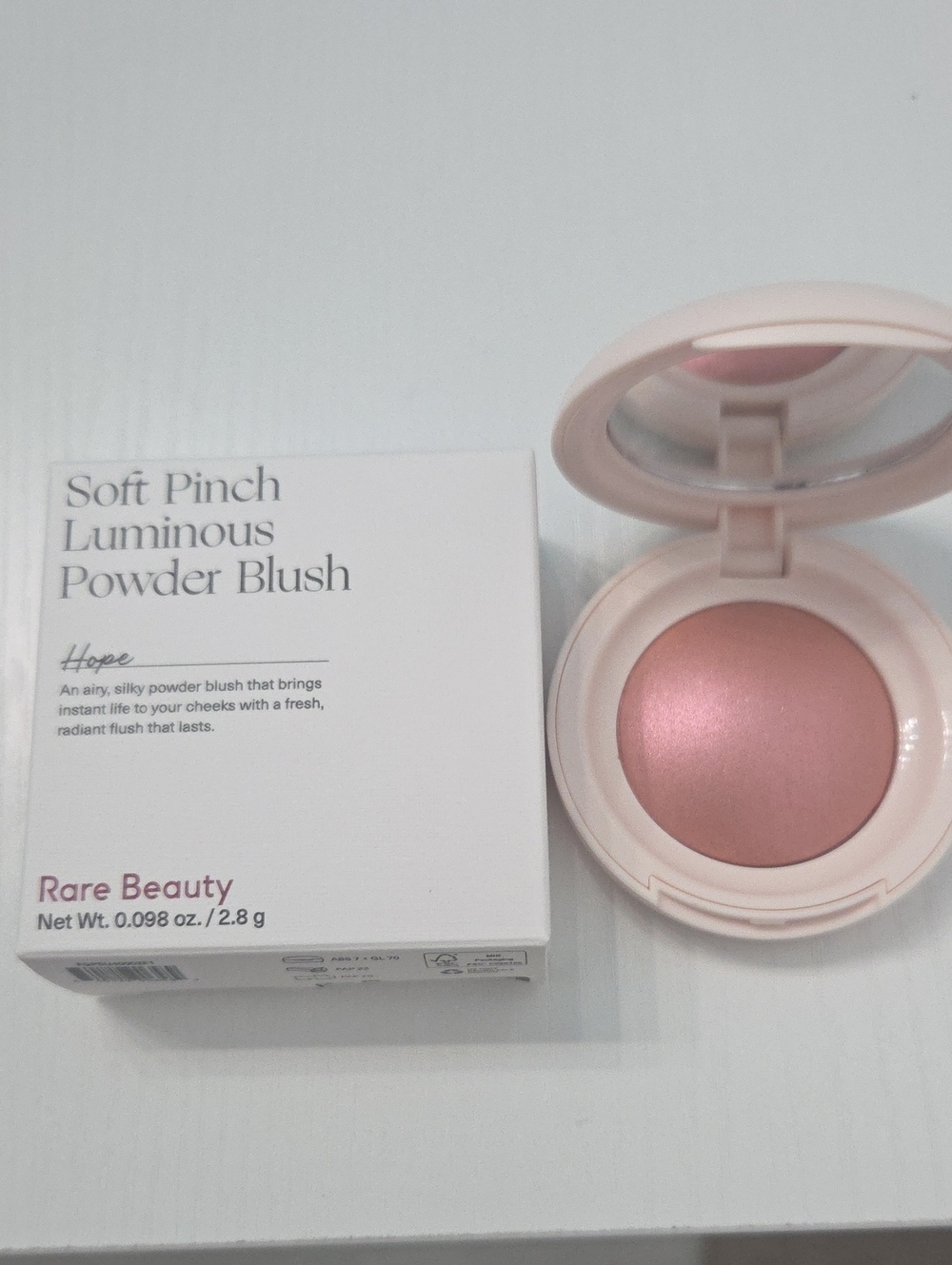Rare Beauty Soft Pinch Luminous Powder Blush — Hope